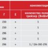 Таблица размеров MDTB серии EK Таблица размеров MDTB серии EK