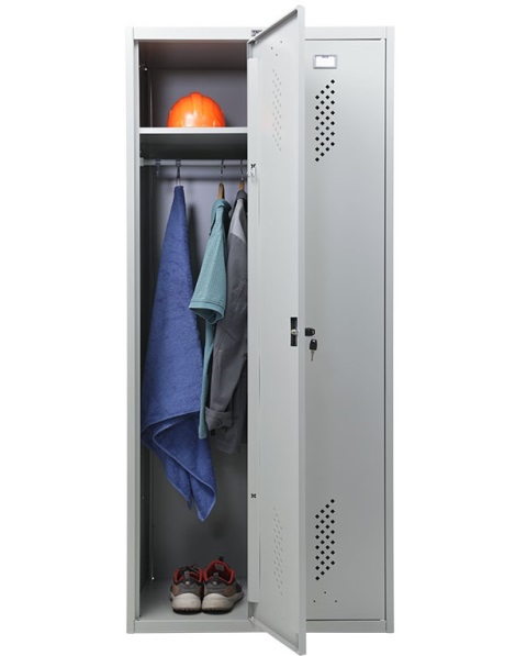 Шкаф для раздевалок ПРАКТИК LS 21-80