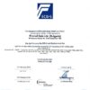 Сертификат соответствия огнестойкости ECB-S серии VALBERG Fort M