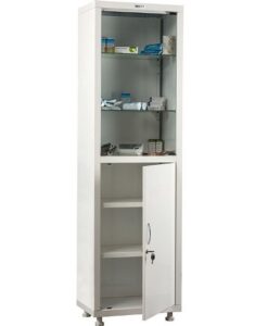 МЕДИЦИНСКИЙ ШКАФ HILFE МД 1 1650/SG