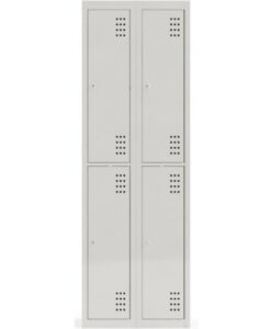 Одежный металлический шкаф СОШ 600-4 (800-4)
