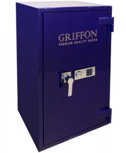 Огневзломостойкий сейф GRIFFON CLE III.110.E COMBI GLOSS BLUE