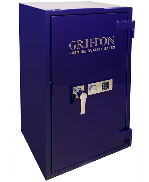 Огневзломостойкий сейф GRIFFON CLE III.110.E COMBI GLOSS BLUE Огневзломостойкий сейф GRIFFON CLE III.110.E COMBI GLOSS BLUE