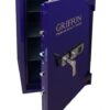 Огневзломостойкий сейф GRIFFON CLE III.110.E COMBI GLOSS BLUE Огневзломостойкий сейф GRIFFON CLE III.110.E COMBI GLOSS BLUE