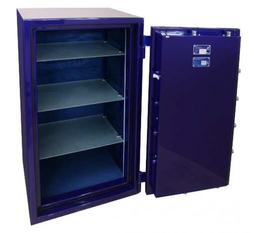 Огневзломостойкий сейф GRIFFON CLE III.110.E COMBI GLOSS BLUE
