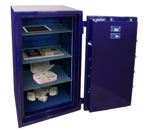 Огневзломостойкий сейф GRIFFON CLE III.110.E COMBI GLOSS BLUE