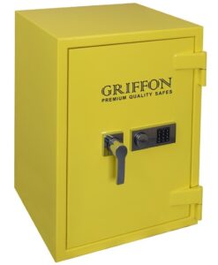 Огневзломостойкий сейф GRIFFON CLE III.80.E COMBI GLOSS YELLOW