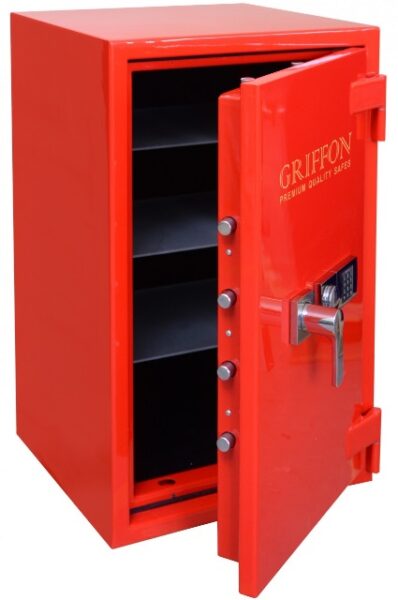 Огневзломостойкий сейф GRIFFON CLE III.95.E COMBI GLOSS RED