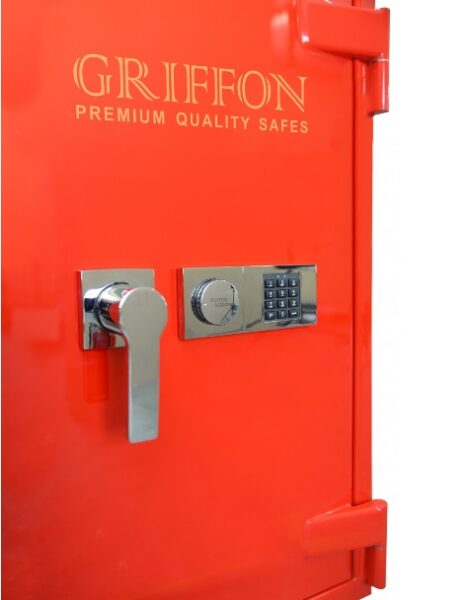 Огневзломостойкий сейф GRIFFON CLE III.95.E COMBI GLOSS RED