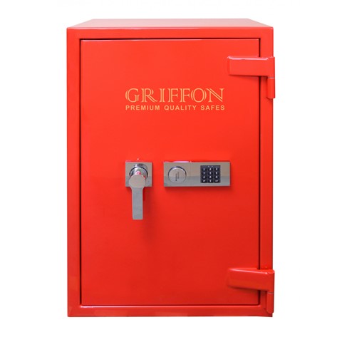 Огневзломостойкий сейф GRIFFON CLE III.95.E COMBI GLOSS RED