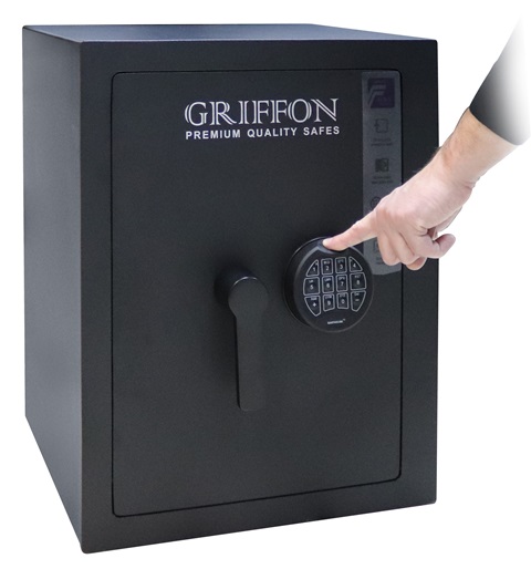 Взломостойкий сейф GRIFFON CLE I.55.FP Black
