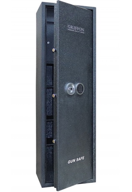 Оружейный сейф GRIFFON GE.450.E BLACK CR